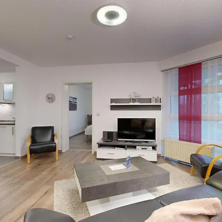 公寓 Fewo Direkt Am Strand , Mit Balkon Und Seitlichem Meerblick, Haus Strelasund, Binz *