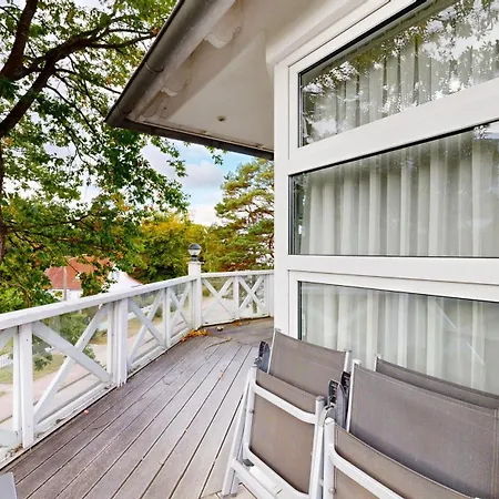 Fewo Direkt Am Strand , Mit Balkon Und Seitlichem Meerblick, Haus Strelasund, Binz 公寓 *