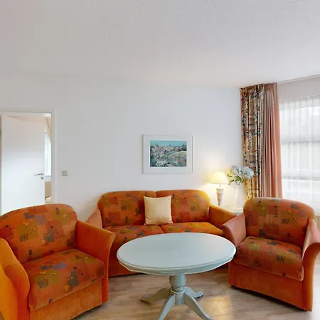 公寓 Fewo Direkt Am Strand , Mit Balkon Und Seitlichem Meerblick, Haus Strelasund, Binz 宾茨