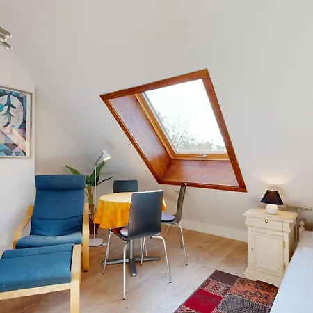 公寓 Fewo Direkt Am Strand , Mit Balkon Und Seitlichem Meerblick, Haus Strelasund, Binz