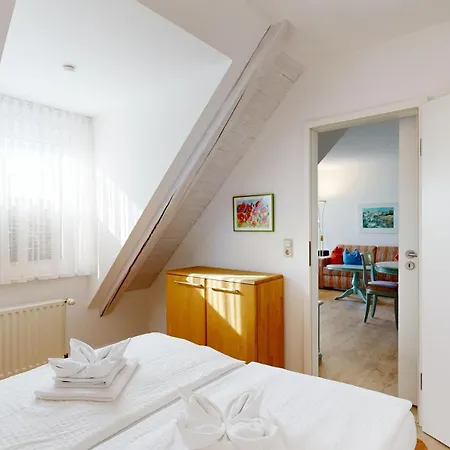 Fewo Direkt Am Strand , Mit Balkon Und Seitlichem Meerblick, Haus Strelasund, Binz 公寓 宾茨